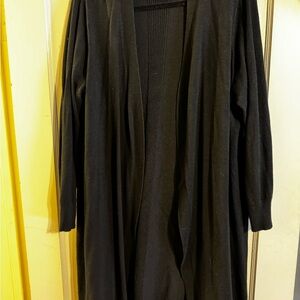 Time and Tru Black Women's Cardigan